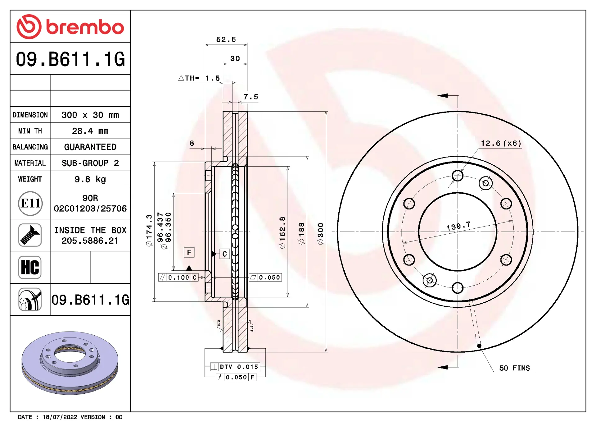 09.B611.1G