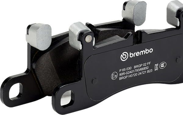 Balení obsahující dvě krabice destiček Brembo Aftermarket