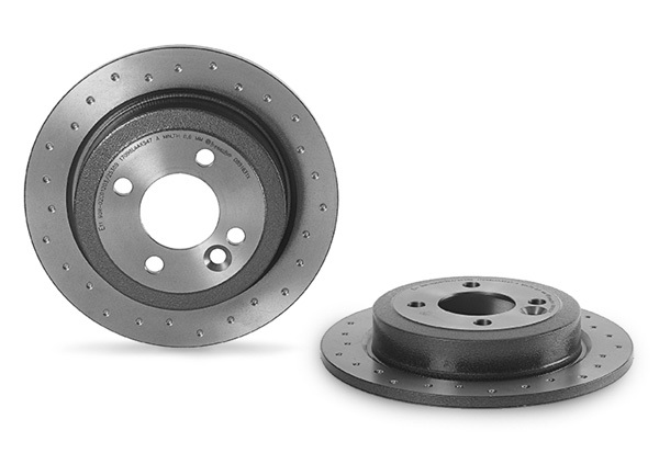 Brembo-skiver med blinde huller: Kode 0891631X