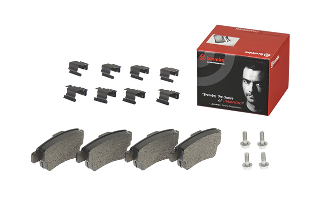 brembo BRAKE PAD BLACK フロント用 マツダ アテンザスポーツワゴン