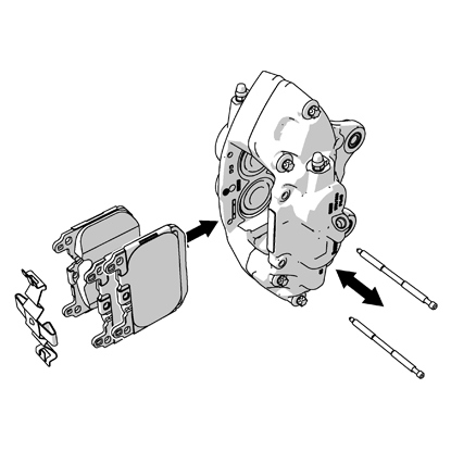 Replacing vehicle brake pads - Brembo Instructions