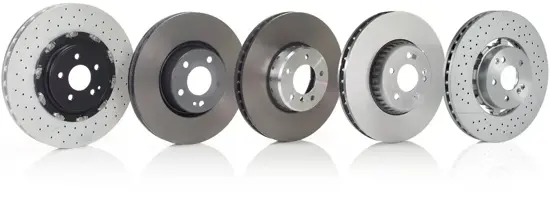 Emballage de deux boîtes de disques de frein Brembo Aftermarket 