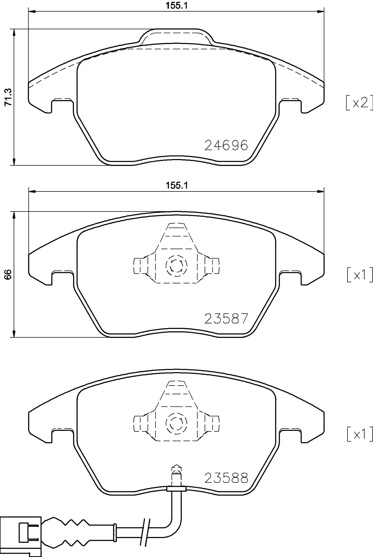 P 85 146X