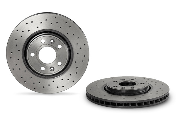 Brembo tárcsák átmenő furatokkal: Kód 09B3521X