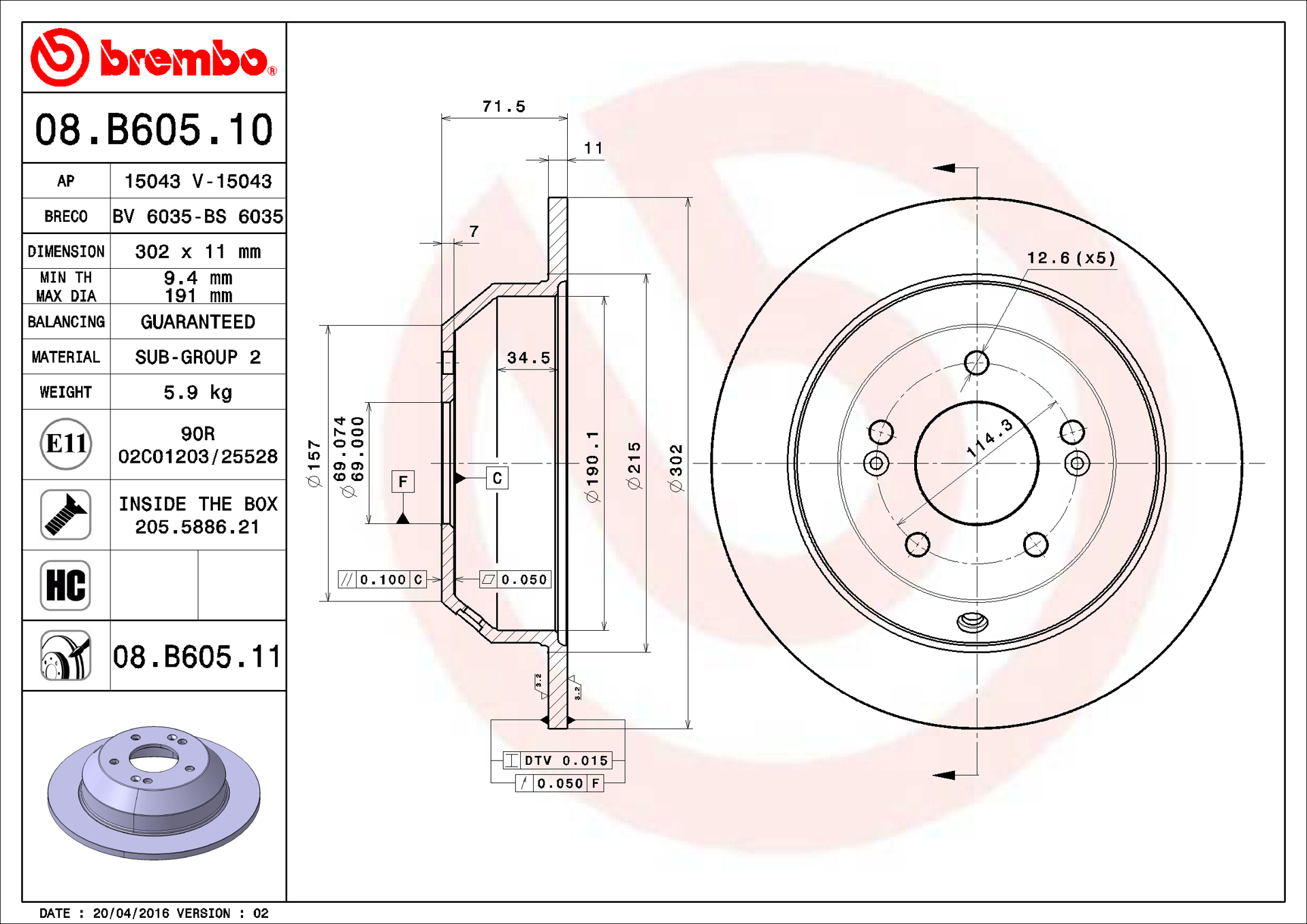 08.B605.10