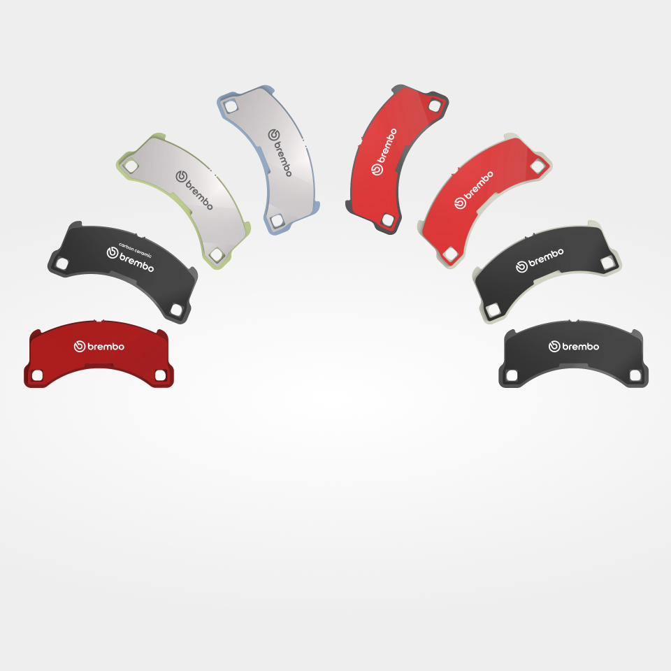 NEW BREMBO AFTERMARKET PADS