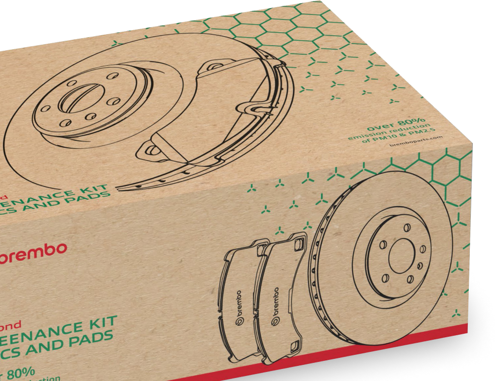 Упаковка тормозного диска Greenance - Brembo