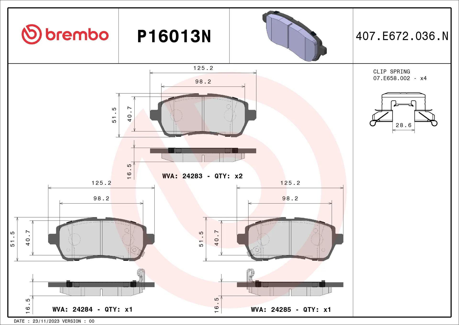 P16013N