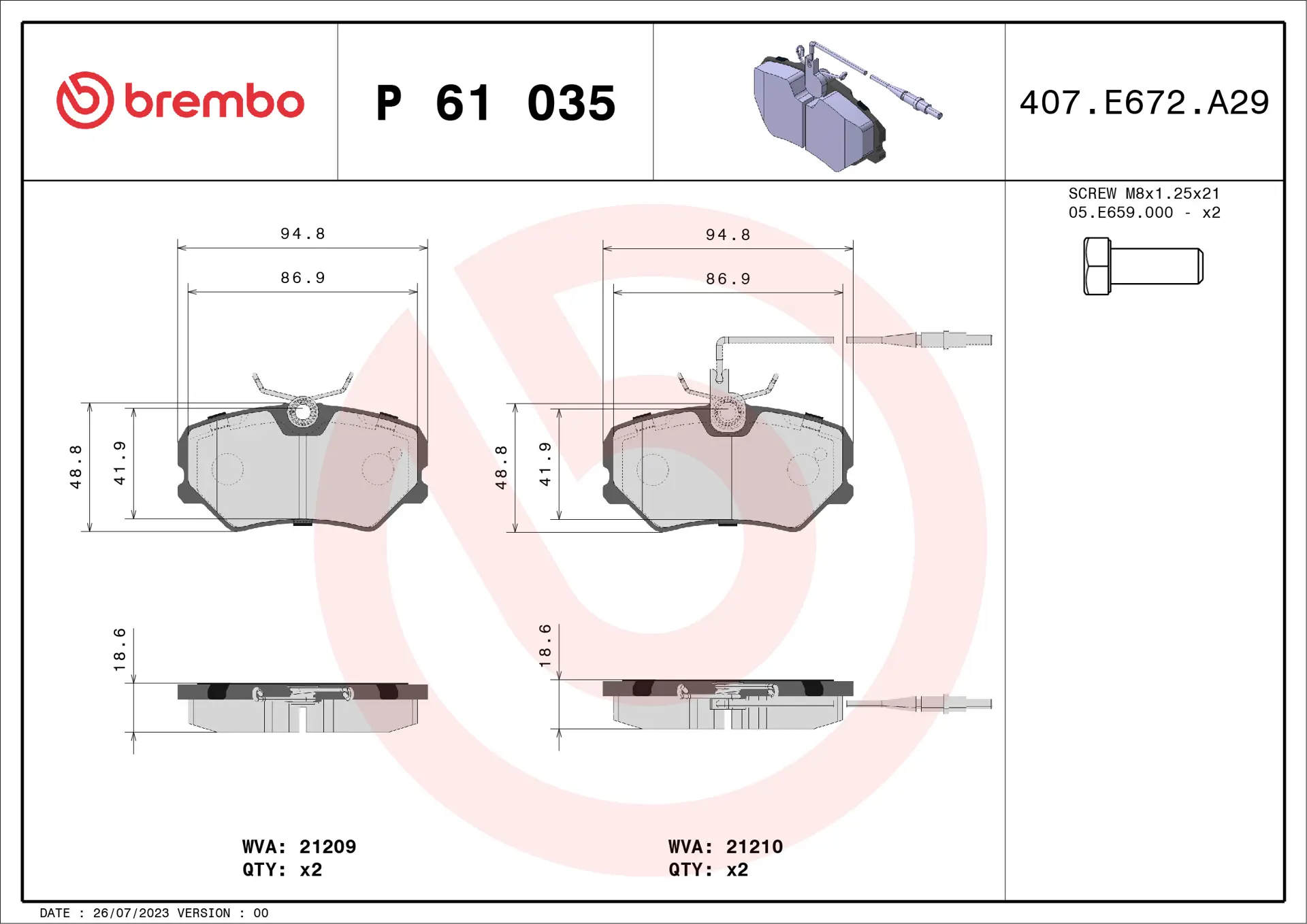 P 61 035